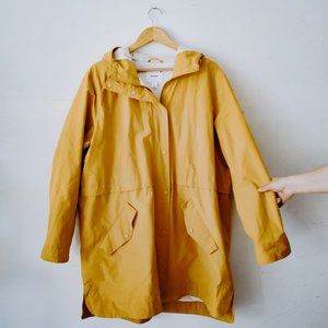 Old Navy I Mustard Water-Resistant Rain Jacket